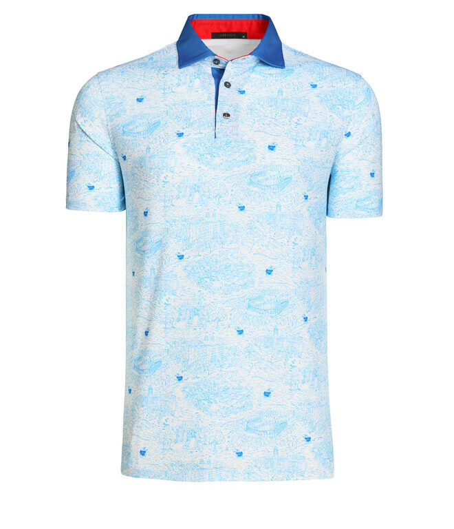 Greyson Kansas Campus Scape Polo