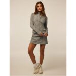 Greyson Midas Wolf Jacquard Halley II Quarter Zip