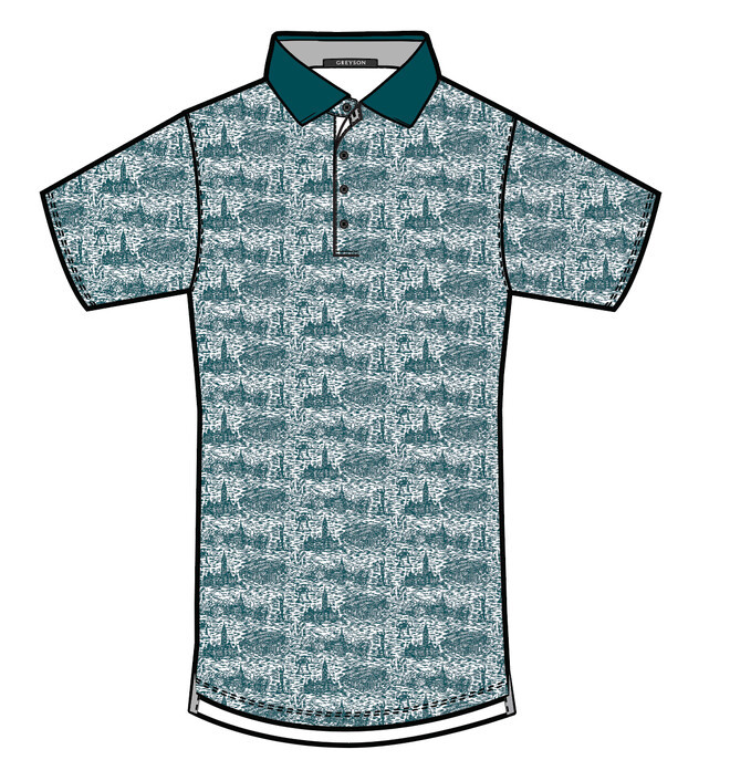 Greyson Philadelphia Eagles Scenic Polo