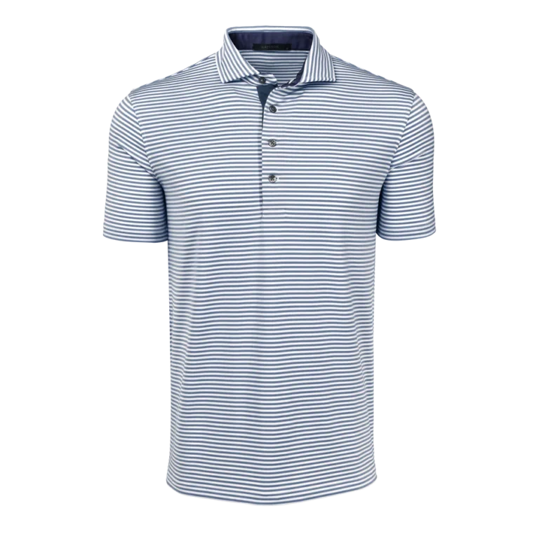 Greyson Quogue Polo in Arctic / Falcon