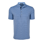 Greyson Quogue Polo in Falcon / Wolf Blue