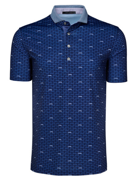 Greyson Running Wolf Polo