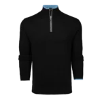 Greyson Sebonack 1/4 Zip Sweater in Shepherd