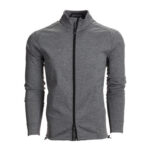 Greyson Sequoia Full Zip in Smoke Heather