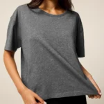 Greyson Sloane Short Sleeve Tee in Smoke Heather