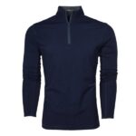 Greyson Tate Quarter Zip in Maltese Blue