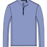 Greyson Tate Quarter Zip in Valley
