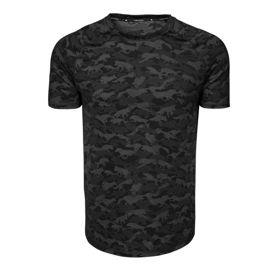 Greyson Wolfpack Camo Kennebec SS Sport Tee in Shepherd