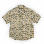 High Creek Burk Short Sleeve Button Up in Cripple Creek Camo