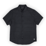 High Creek Burk Short Sleeve Button Up in Navy