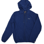 High Creek Graham Hooded Puffer Jacket in Navy