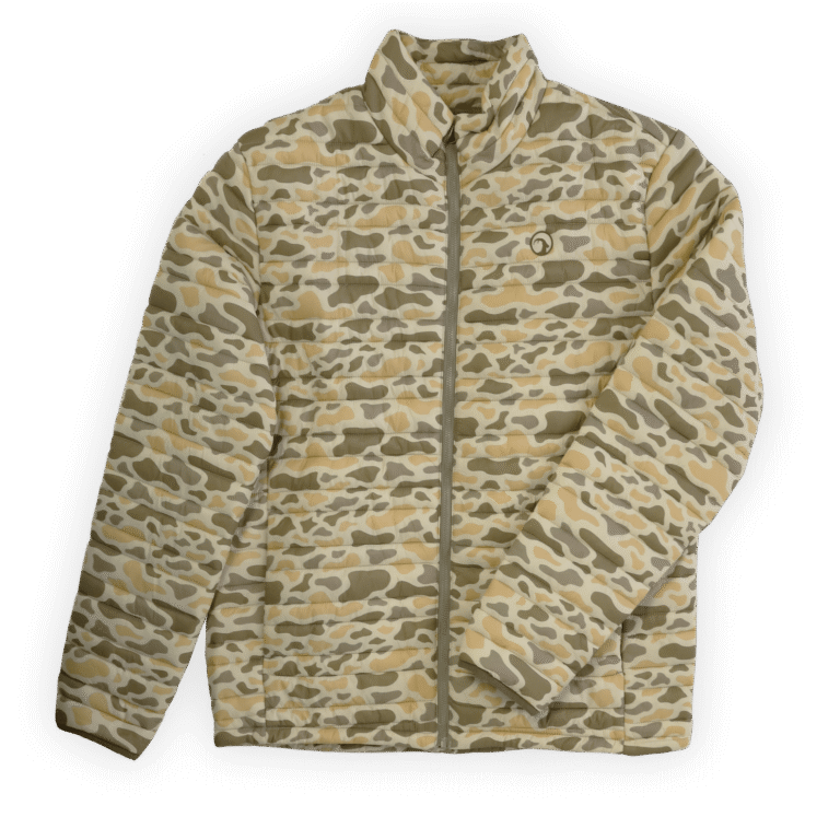 High Creek Highland Puffer Jacket in Cripple Creek Camo