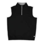 High Creek Mac 1/4 Zip Vest in Black