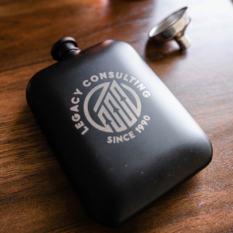 Hip Flask - Front Only