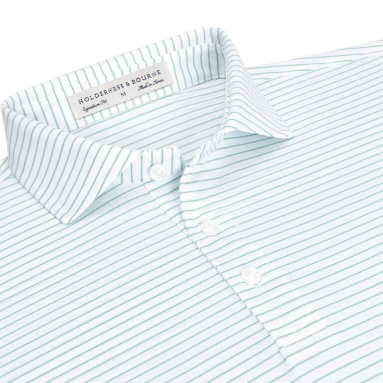 Holderness & Bourne The Gordon Shirt in Cascade Green