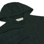 Holderness & Bourne The Logan Hoodie Sweater in Heathered Cypress