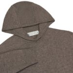 Holderness & Bourne The Logan Hoodie Sweater in Heathered Driftwood