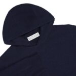 Holderness & Bourne The Logan Hoodie Sweater in Heathered Navy