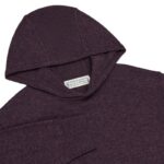 Holderness & Bourne The Logan Hoodie Sweater in Heathered Vineyard
