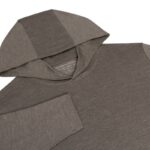 Holderness & Bourne The Stowe Hoodie in Heathered Driftwood