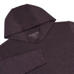 Holderness & Bourne The Stowe Hoodie in Heathered Vineyard