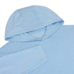 Holderness & Bourne The Stowe Hoodie in Heathered Vista Blue