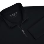 Holderness & Bourne The Stuart Quarter-Zip in Black