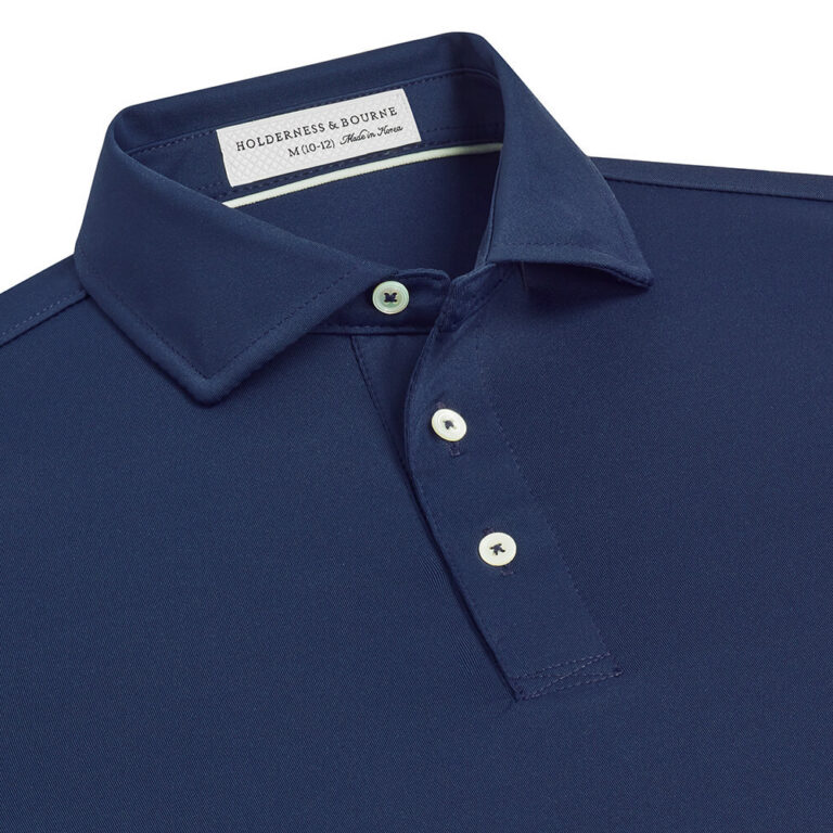 Holderness & Bourne The Anderson Boys Shirt in Navy