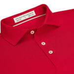 Holderness & Bourne The Anderson Polo in Liberty Red
