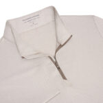 Holderness & Bourne The Bell Quarter-Zip in Heathered Dune
