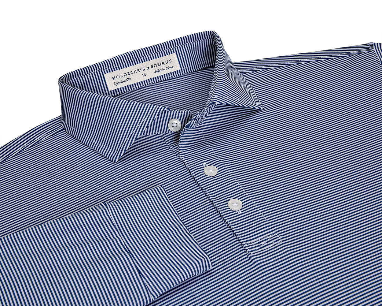 Holderness & Bourne The Burke Long Sleeve Polo
