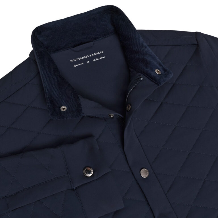 Holderness & Bourne The Lancaster Jacket in Dark Navy