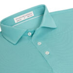 Holderness & Bourne The Macdonald Polo in Cascade Green