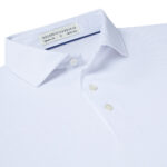 Holderness & Bourne The Macdonald Polo in White