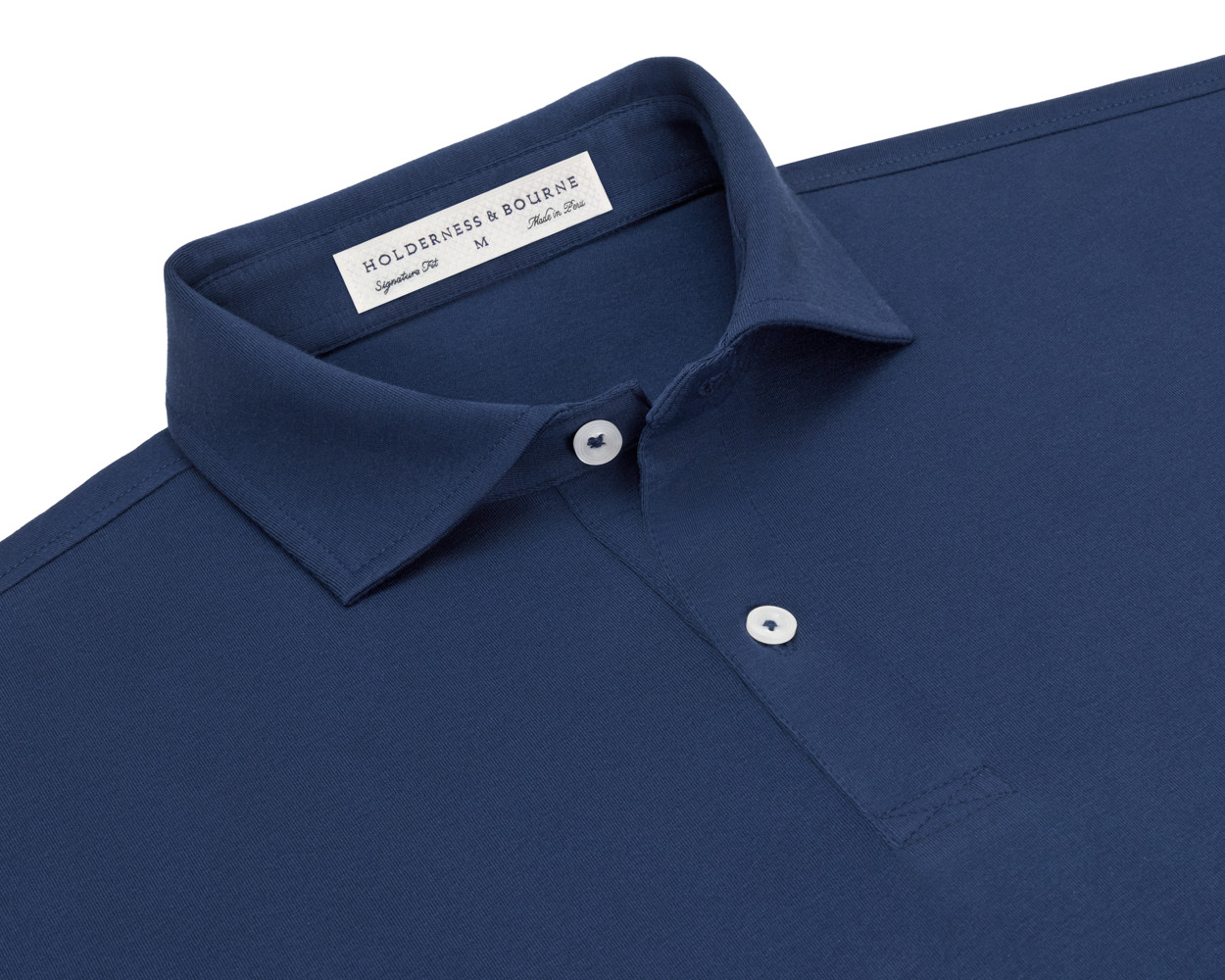 Holderness & Bourne The Oliver Shirt in Navy