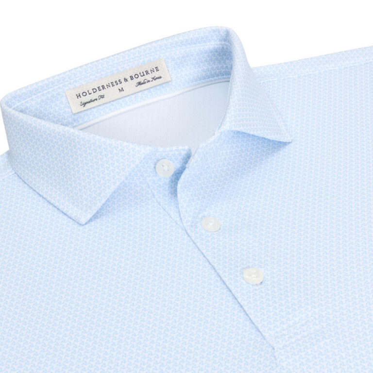 Holderness & Bourne The Pembroke Shirt in Vista Blue