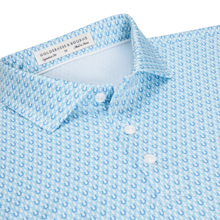 Holderness & Bourne The Rivers Shirt in Harbor & Maidstone Blue