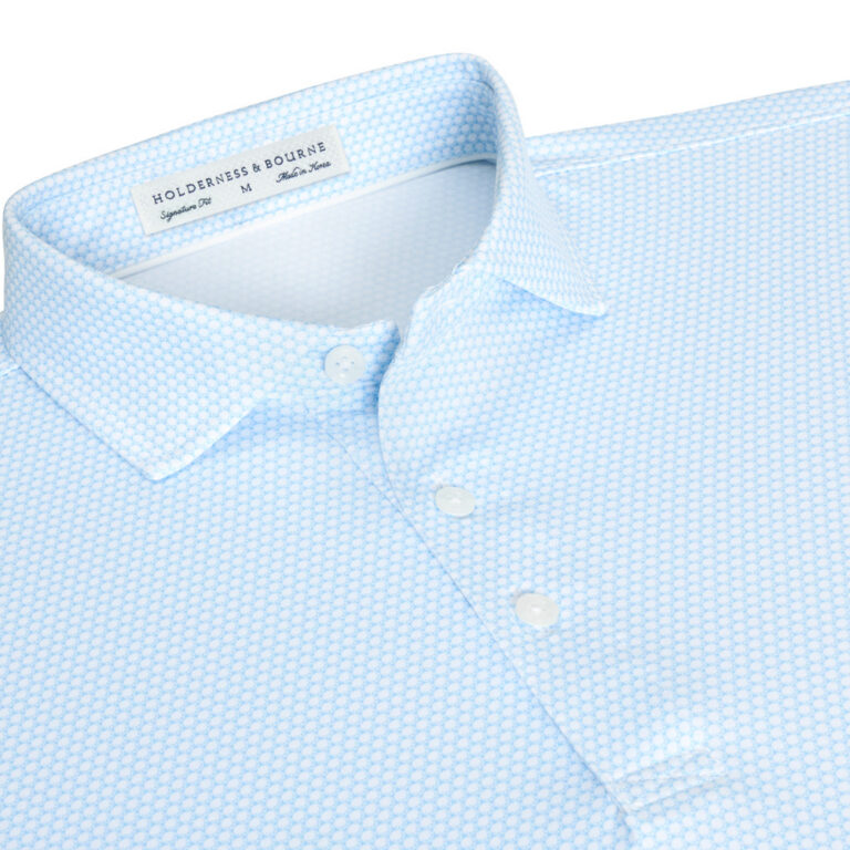 Holderness & Bourne The Rutherford Shirt in Vista Blue