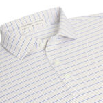 Holderness & Bourne The Stanley Shirt in White/Dune/Pacific Blue
