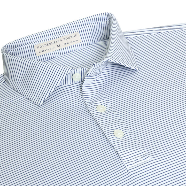 Holderness & Bourne The Upton Shirt in Pacific Blue