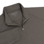 Holderness & Bourne The Westland Quarter-Zip in Heathered Driftwood