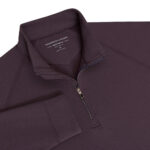 Holderness & Bourne The Westland Quarter-Zip in Heathered Vineyard