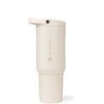 HydroJug 20oz Sport Water Bottle in Cream White