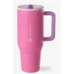 HydroJug 32oz Traveler in Pink Sugar-Purple