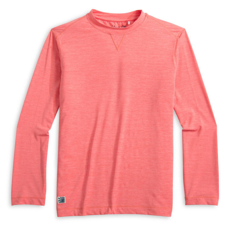 Johnnie-O Basin Youth Sun Shirt in Laser