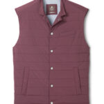 Johnnie-O Bauer Snap-Front Jacket in Grape