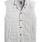Johnnie-O Bauer Snap-Front Jacket in Moonstruck