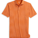 Johnnie-O Beau Performance Polo in Burnt Orange 2