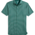 Johnnie-O Beau Performance Polo in Green 1