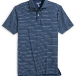 Johnnie-O Beau Performance Polo in Midnight Navy